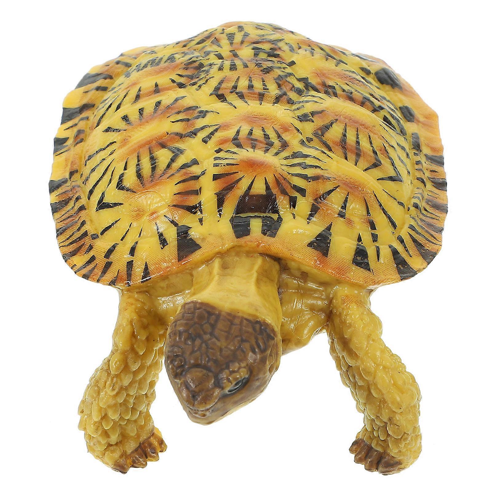 Realistic Simulation Turtle Figurine Plastic Simulated Animal Model Artificial Turtle Model