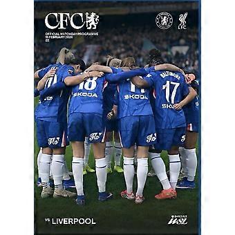PROGRAMMA 15/2/2026 CHELSEA WOMEN v LIVERPOOL WOMEN Puzzel Hersenkraker KA0731