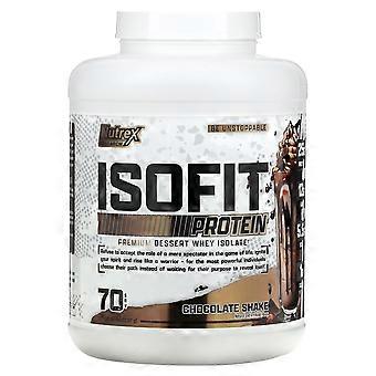 Nutrex Research, IsoFit, Chocolate Shake, 5.1 lbs (2,317 g)