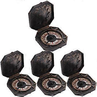 4pcs Unique Noël Pirate Capitaine Boussole Jouet