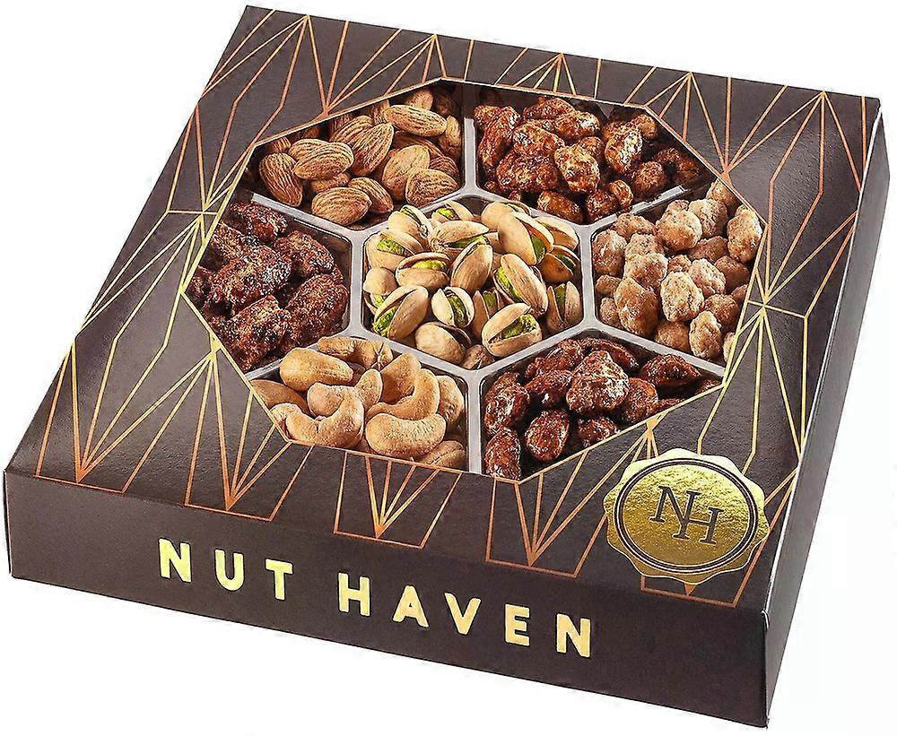 B. Extra Large Nut Gift Basket, D. Nuts Basket - Brown
