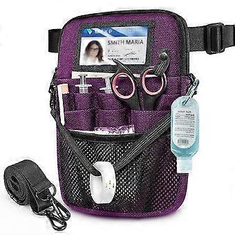 Water-Resistant Nurse Fanny Pack Organizer - Adjustable Straps, Multiple Pockets for Medical Professionals