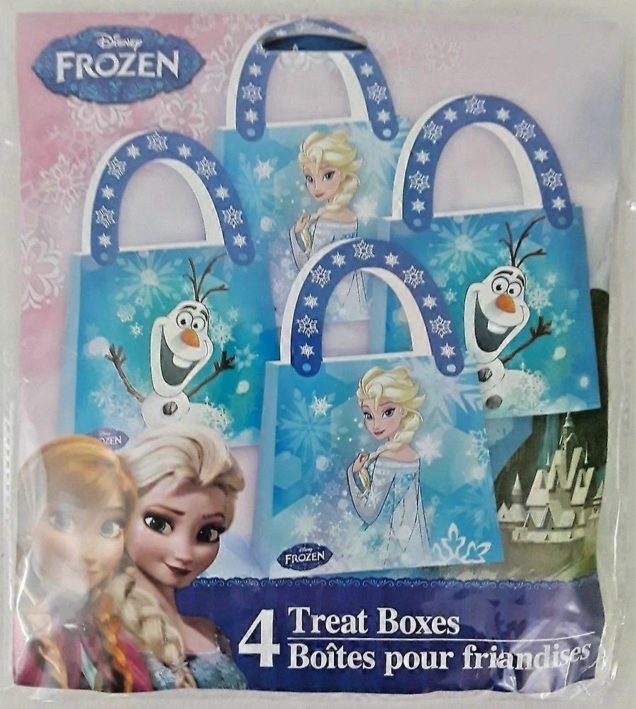 Frozen Birthday Party - 8 Treat Boxes Gift Grab Bag Lot of 3 (4 Per Bag)