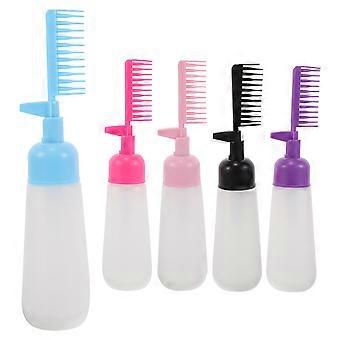 Assorted Color Hair Dye Comb Applicator for Hair Coloring 5Pcs Set