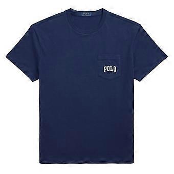 Ralph Lauren Herren-T-Shirt mit Bärentasche