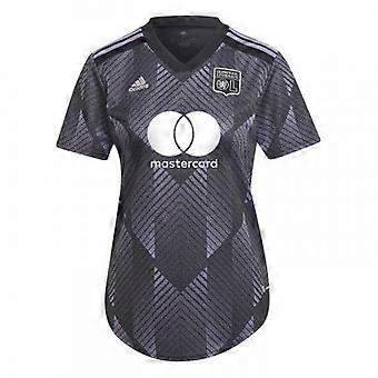 Adidas Damen/Damen 2022/23 Olympique Lyonnais Drittes Trikot