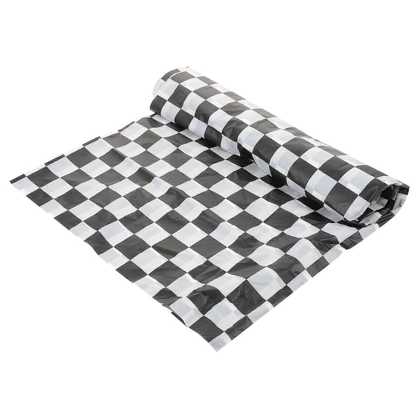 Waterproof Table Cover Checkered Pattern Provides Oil-Proof Protection