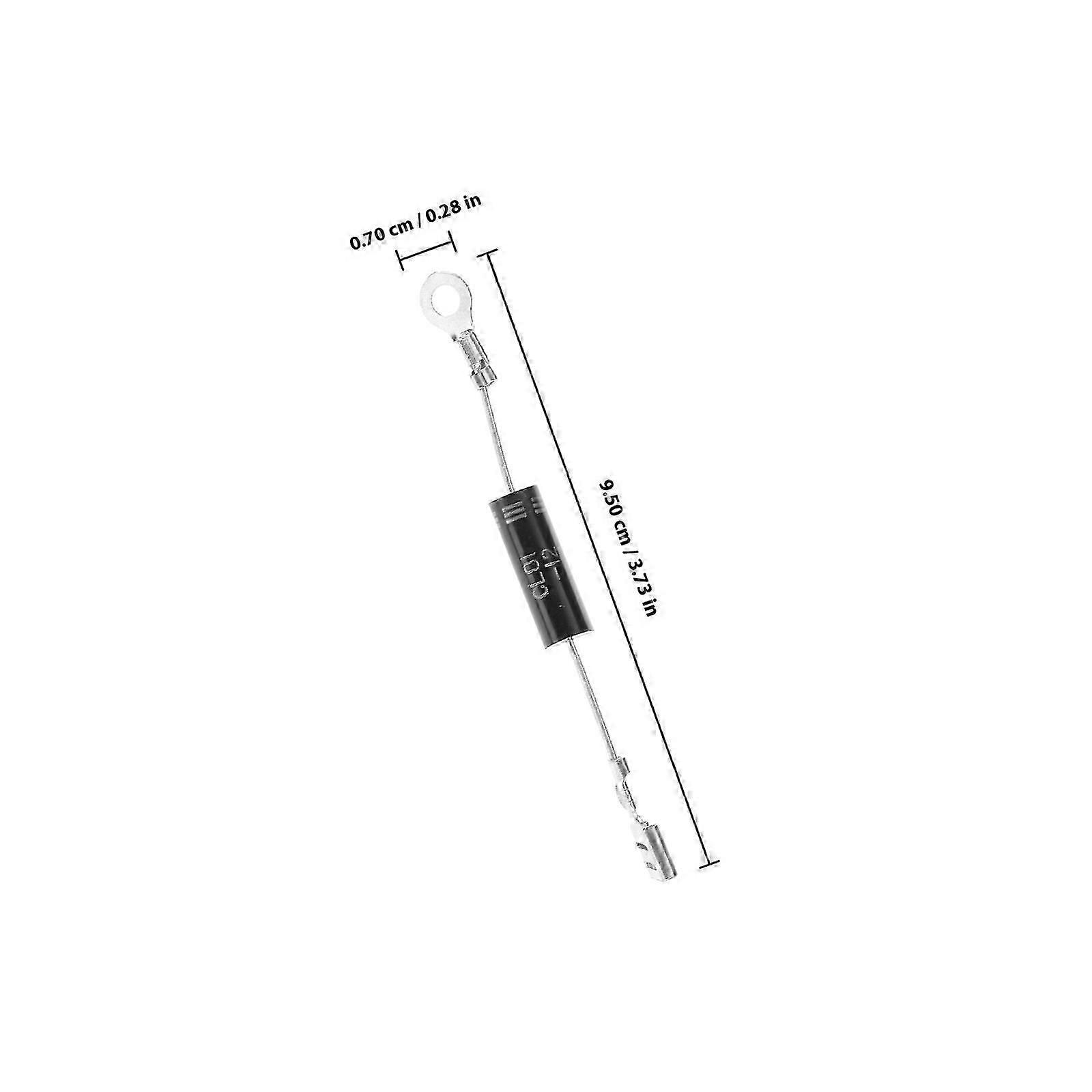 Microwave Oven Diode Rectifiers | 4Pcs Metal Parts for Efficient Heating