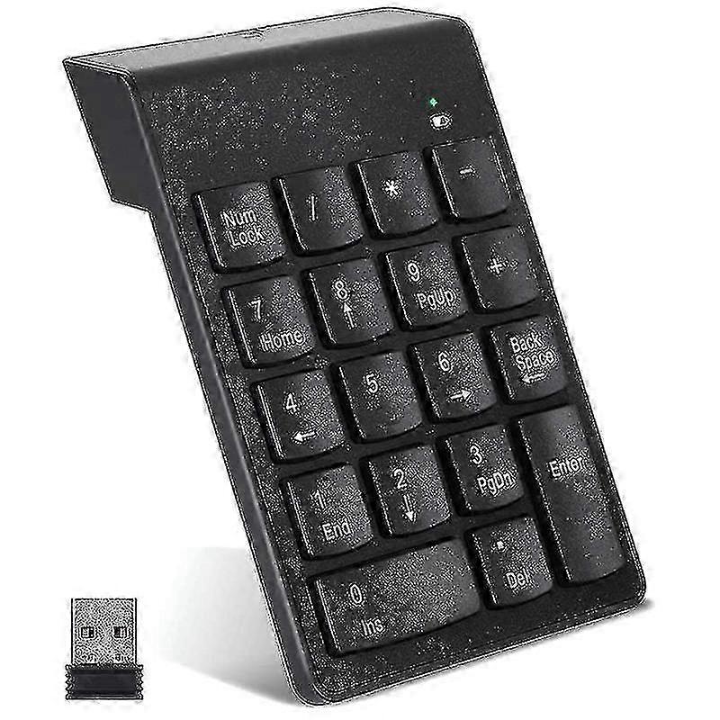 Wireless Numeric Keypad 18 Keys Numpad NEW