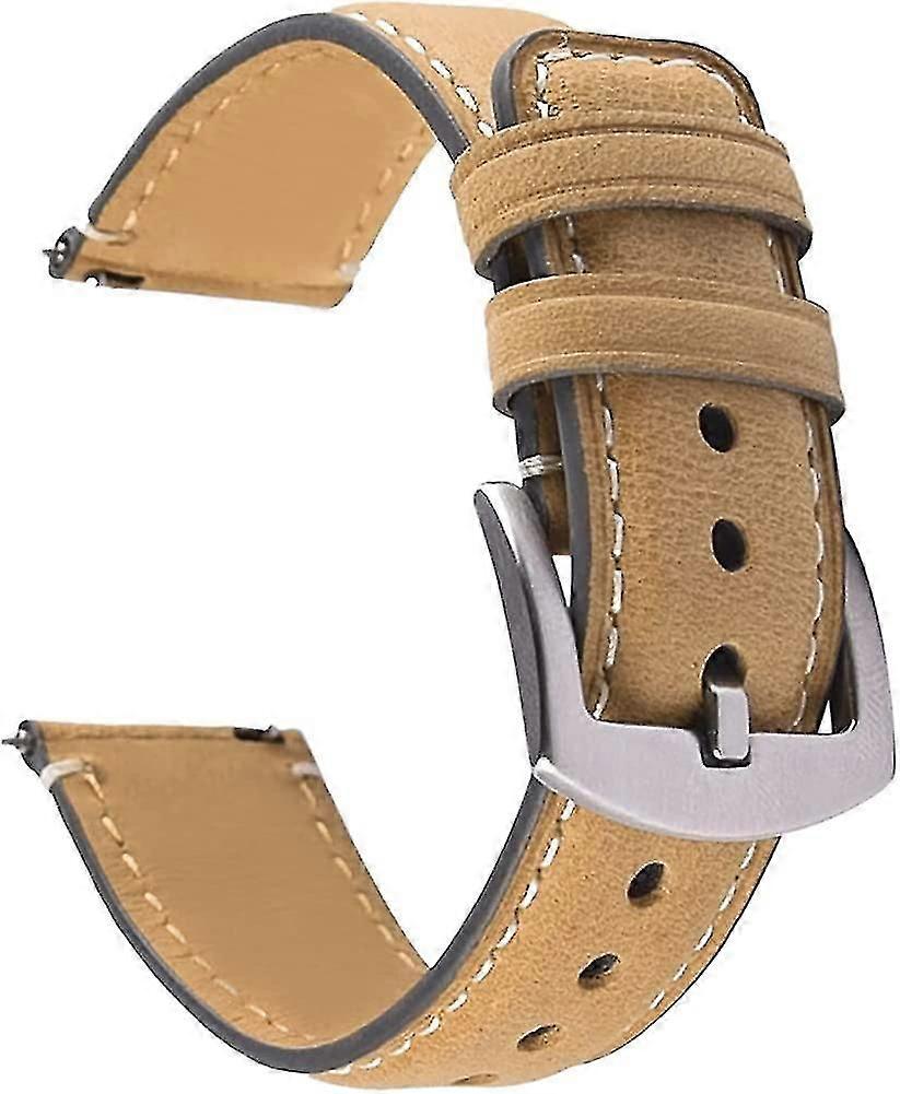 Watch Strap 20mm.quick Release Leather Watch Strap 20mm.watch Replacement Strap