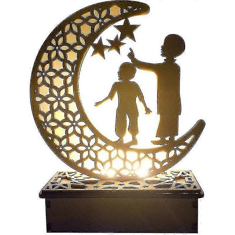 Moon Star Lights, Ramadan Decorations - Ramadan Eid Led Night Light,c