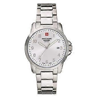 Swiss Alpine Military Men's Watch Analog Quartz 7011.1132SAM Stainless Steel