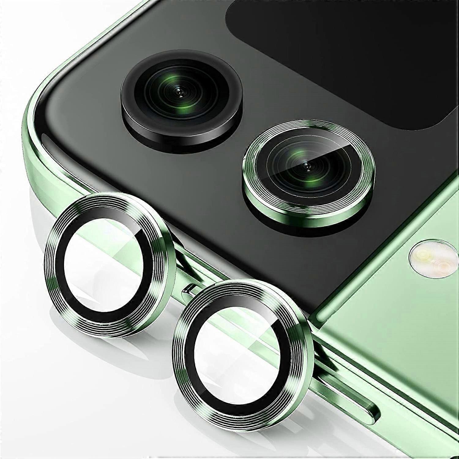 For Samsung Galaxy Z Flip5 5G Protective Glass Camera Lens Tempered Glass H9 Green