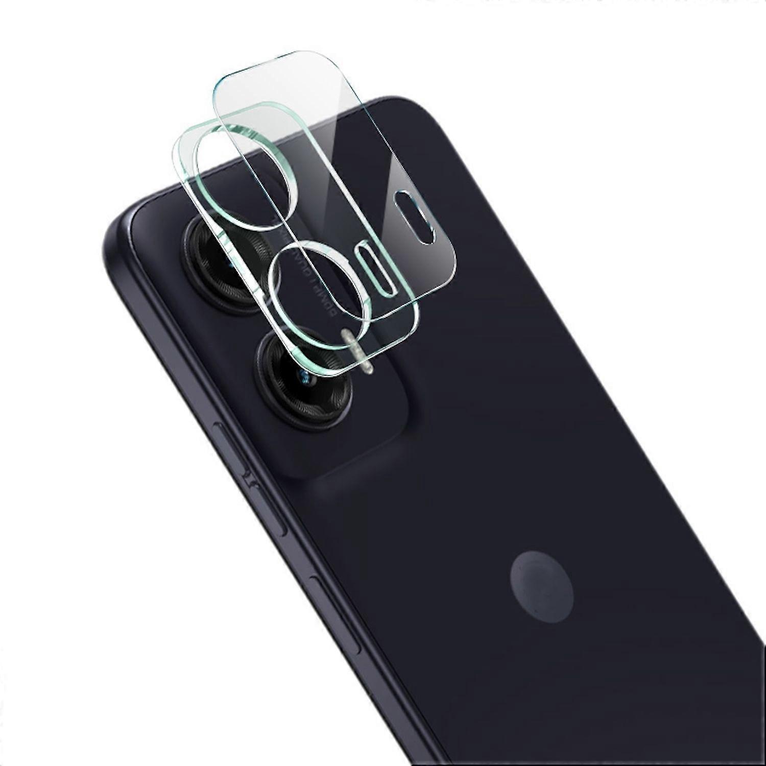 For Motorola Moto G35 5G Protective Case Tempered Glass 9H Back Camera Lenses Full Protection