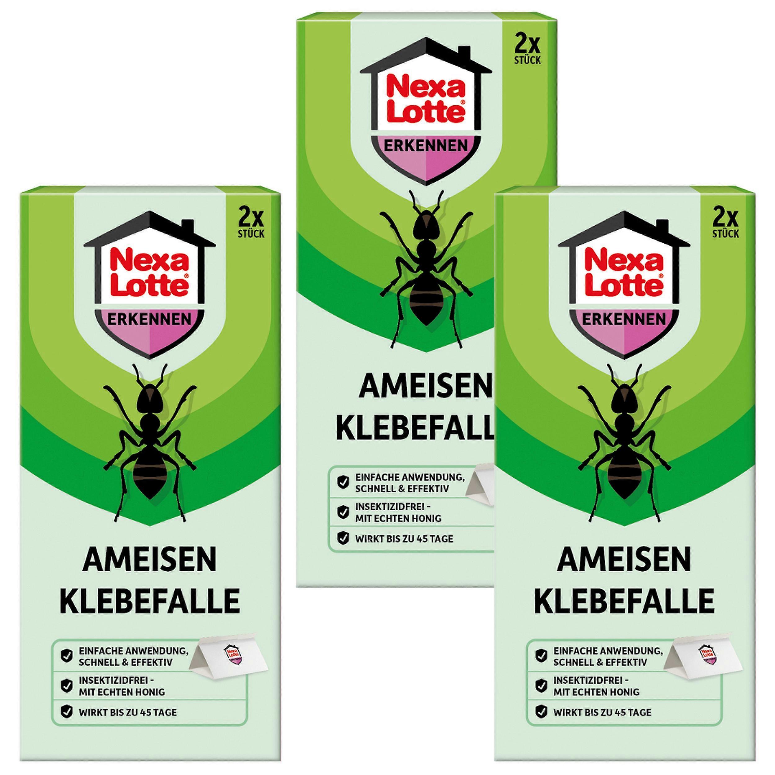 3 x NEXA LOTTE® muurahaisliimaloukku, 2 kpl