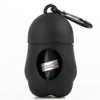 Portable Outdoor Dog Poop Bag Dispenser with Extra Thick Bags