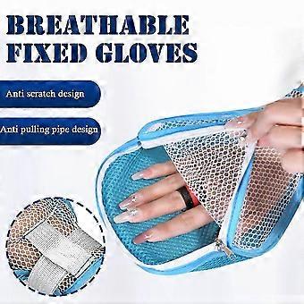 Restraint Dementia Mitts Elderly Patient Gloves Universial Breathable Scratch-Proof Mitts for Dementias Elderlyz