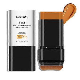 Multi-Effect Brightening Foundation Stick, Portable Twist Up Concealer Balm With Light Medium Dark Tones