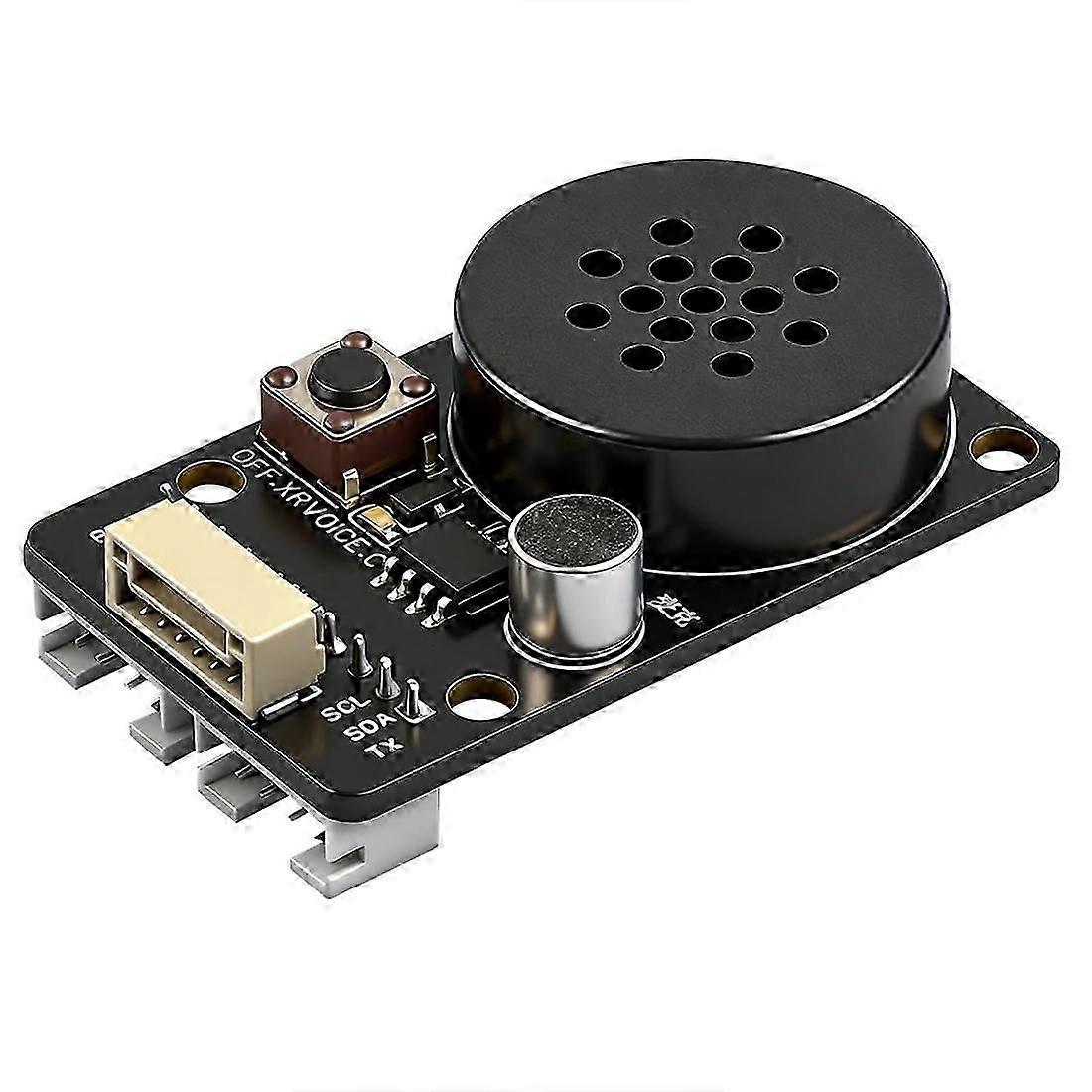Offline Voice Module AI Voice Recognition Module Voice Broadcasting Command Programmable Sound Sensor Custom Wake Words AH