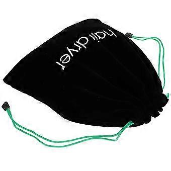 1Pc Smooth Safe Hair Dryer Organizer Hair Dryer Drawstring Bag for Home Black