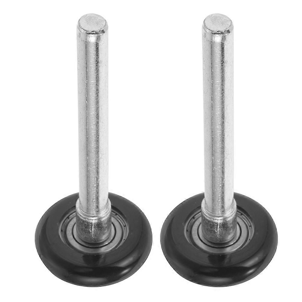 2Pcs Garage Door Rollers Nylon Rollers with Stem Garage Door Replacement Rollers Door Hardware