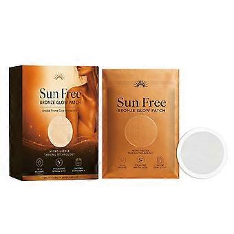 7-Pack No-Sun Tanning Patches with Microneedle Technology for a Natural Bronze Glow Without Uv Exposure