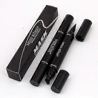 2-in-1 Stamp Eyeliner, Waterproof & Long Lasting, Easy to Carry, Portable for Professional or Home Use