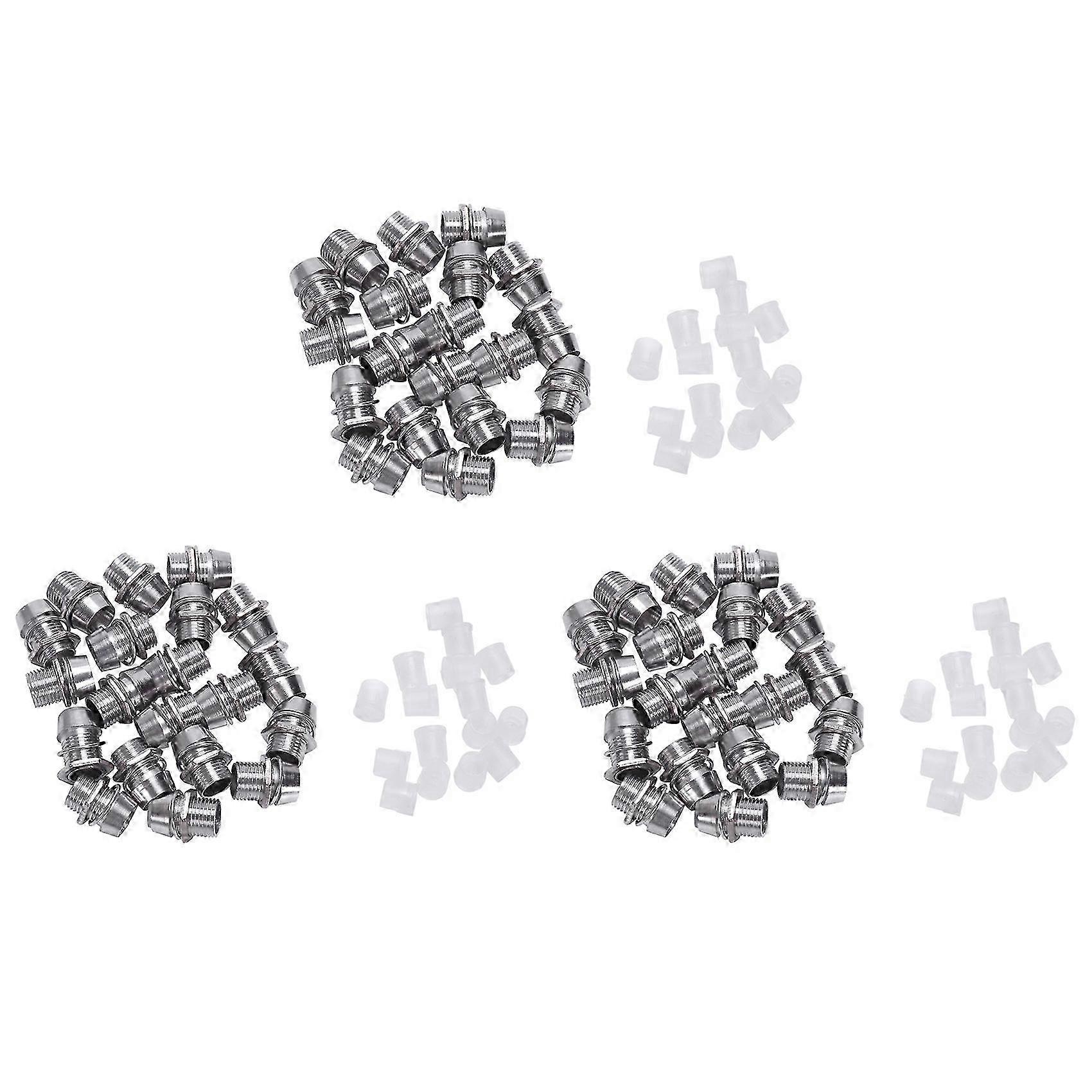 60 Pcs Copper 5mm Light Emitting Diode LED Holder Mount Panel Display