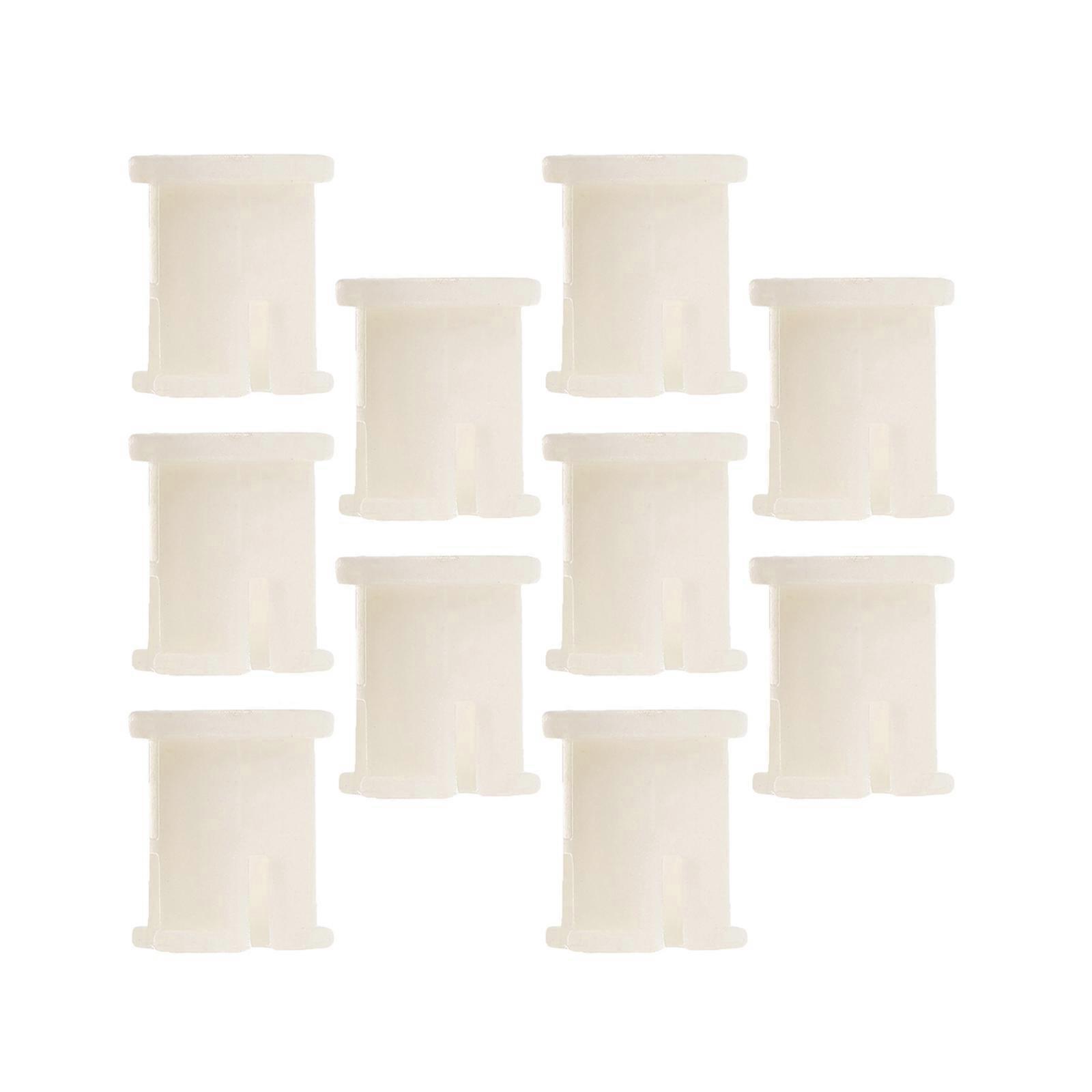 Plastic Caster Socket Small Wheel Sockets for Chair Feet 40Pcs Inserts