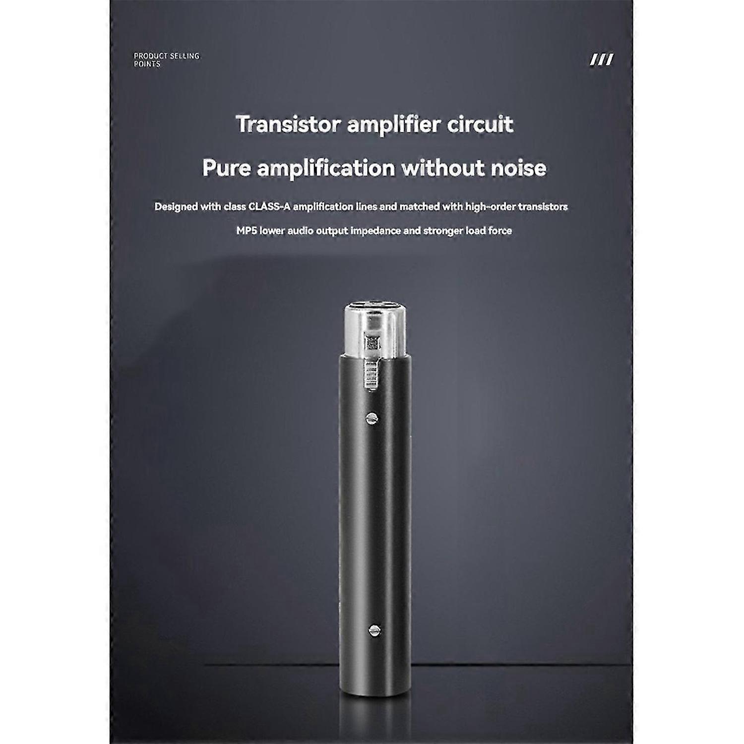 Dynamic Microphone Amplifier 5V Power Supply Single Channel Increase