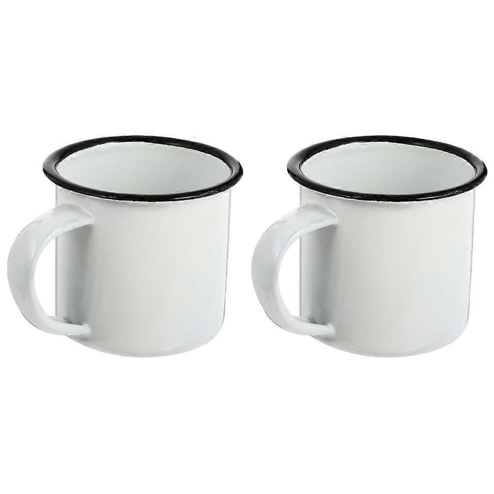 Multi-Function Coffee Cup for Home Use 2Pcs Vintage Coffee Mugs