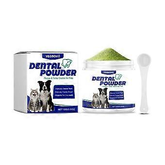 Yegbong Pet Tooth Cleaning Powder Gently Cares For Your Pet's Oral Hygiene. It Is A Refreshing And Clean Tooth Care Powder