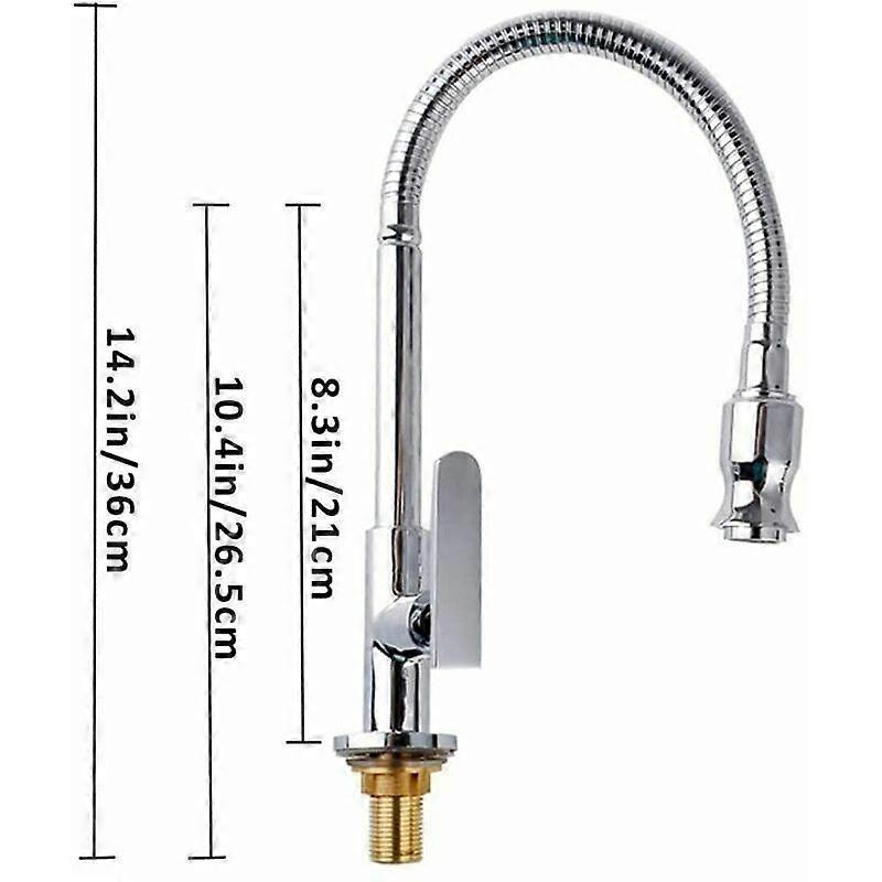 Copper Rotating Faucet Outdoor Kitchen