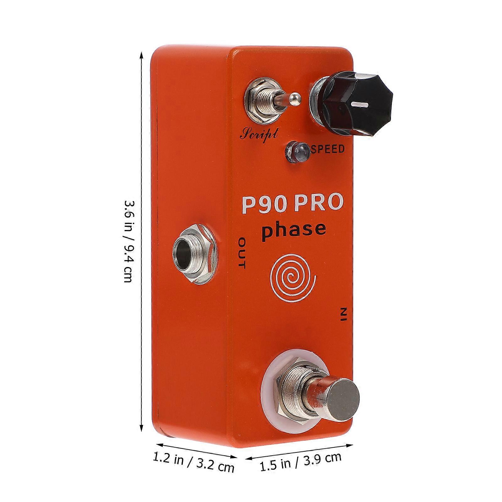 Guitar Effect Processor Phase Effector for Guitar Use 1Pcs Metal