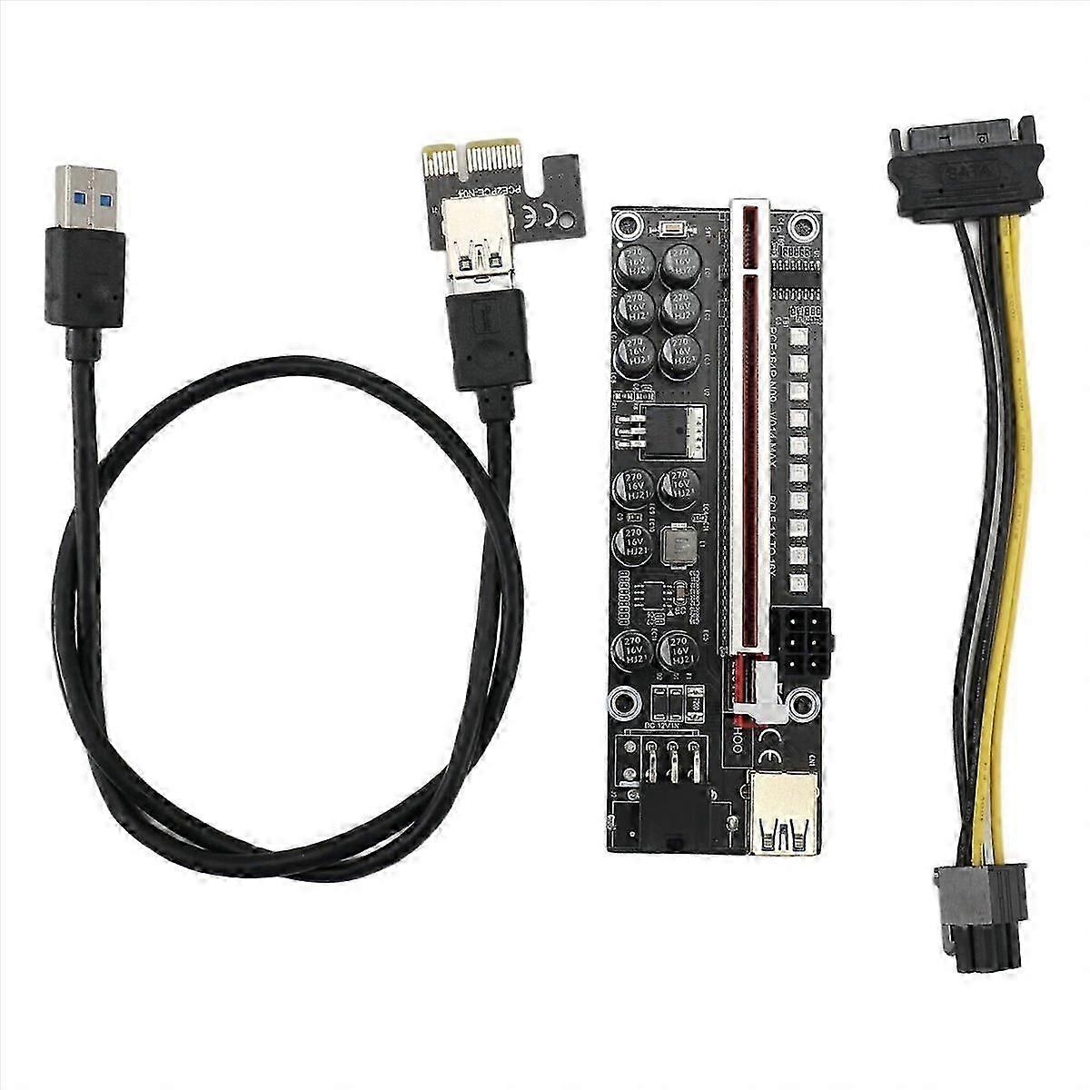 V014-MAX PCI-E Riser Card USB 3.0 Cable PCI Adapter