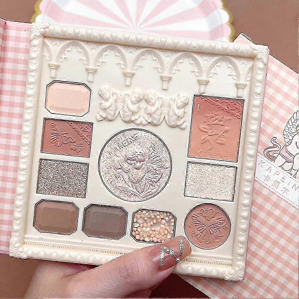 12-Shade Angelic Lace Eyeshadow