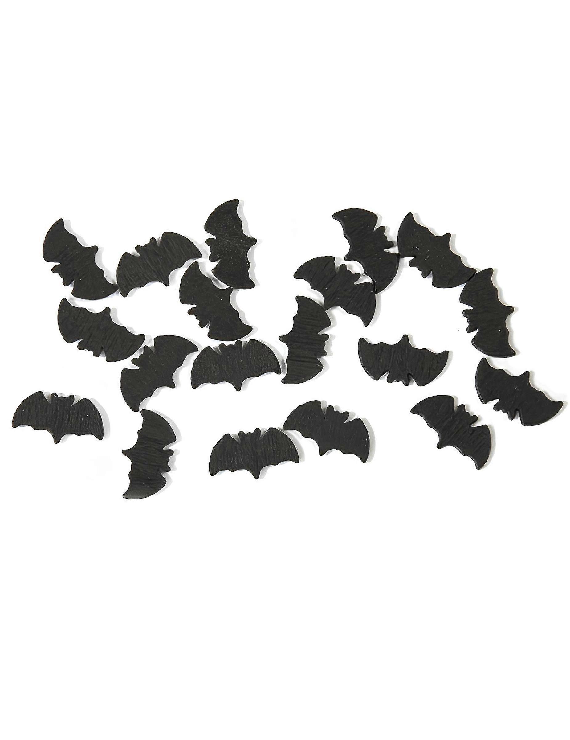 20 Halloween Bat Table Confetti