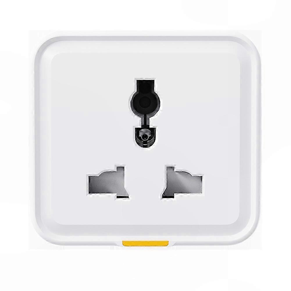 WiFi Smart Socket 2.4GHz Wireless Outlet Adapter with App Control, Voice Activation, and Scheduling Timer