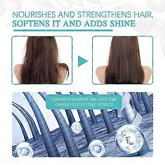 Ouhoe Hair Styling Softener, Protein Straightening Cream That Repairs Damaged and Dry Hair, Straightens Without Pulling