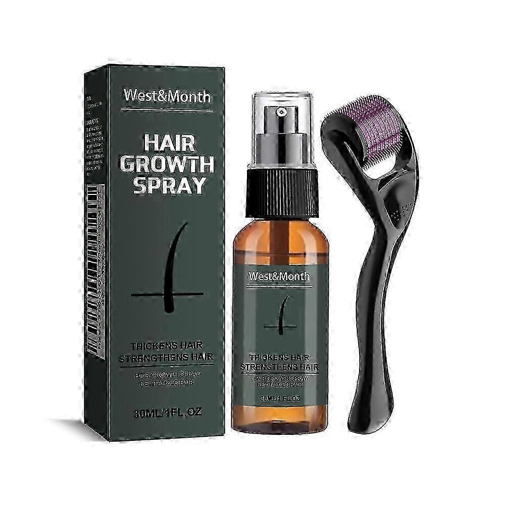 Micro-Rolling Beard Growth Oil Kit