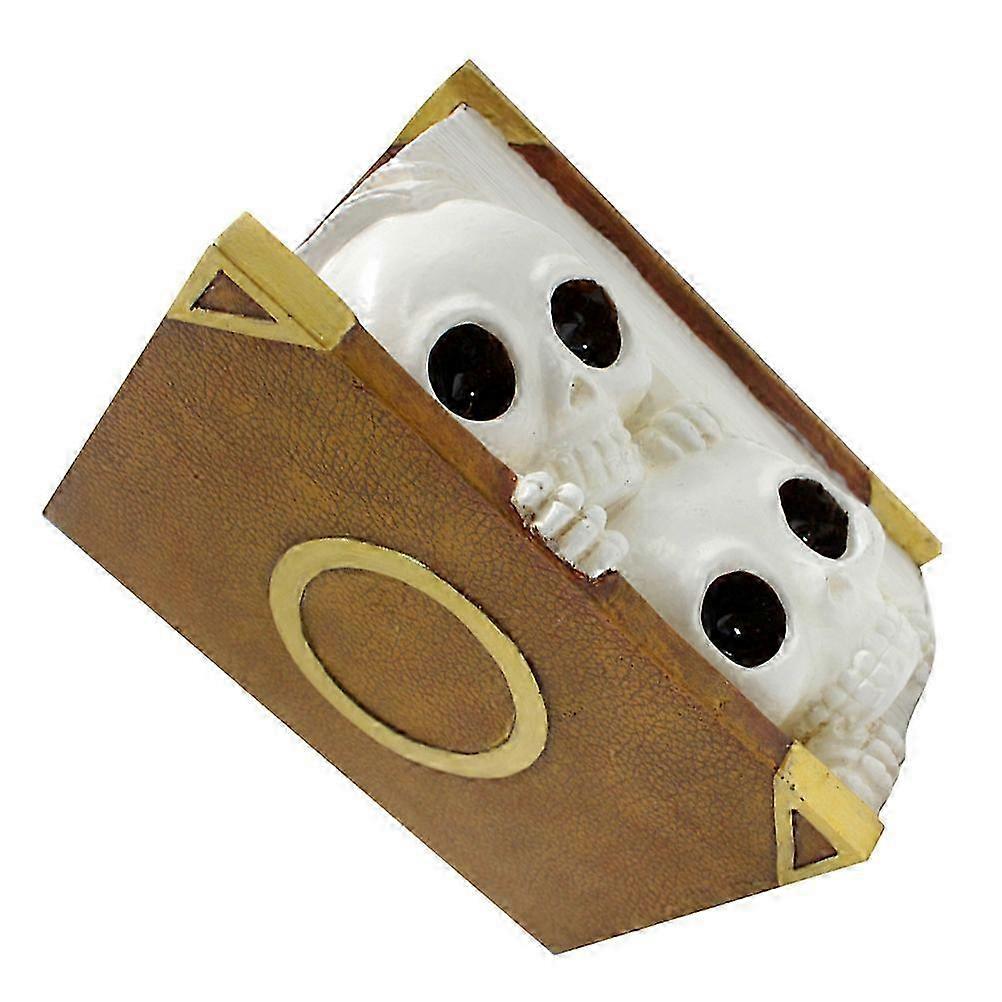 Halloween Skull Resin Planter with Decorative Function