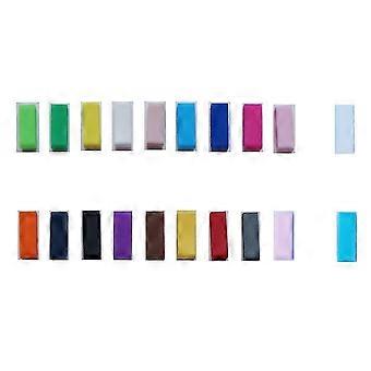 8pcs Chic Silicon Watchband Ring Buckle Anti-fall Watchband Accessories Practical Watchband Ring Loop - 16mm