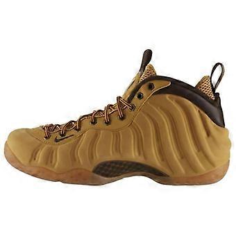 Scarpe da basket Nike Foamposite One Wheat Mid top da uomo, marrone e giallo, codice 575420-700