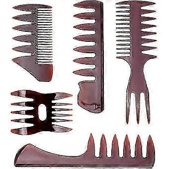 R9 5pcs Hair Styling Comb Set - Salon Detangling Tool