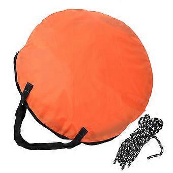 Planche à vent pratique pour kayak, pagaie en PVC pour canoë, 1 pièce, orange