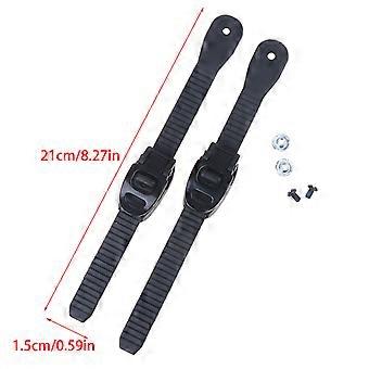 2Pcs Snowboard Ankle Ladder Straps With Screws Adjustable Roller Skating Shoes Strap Binding Replacements