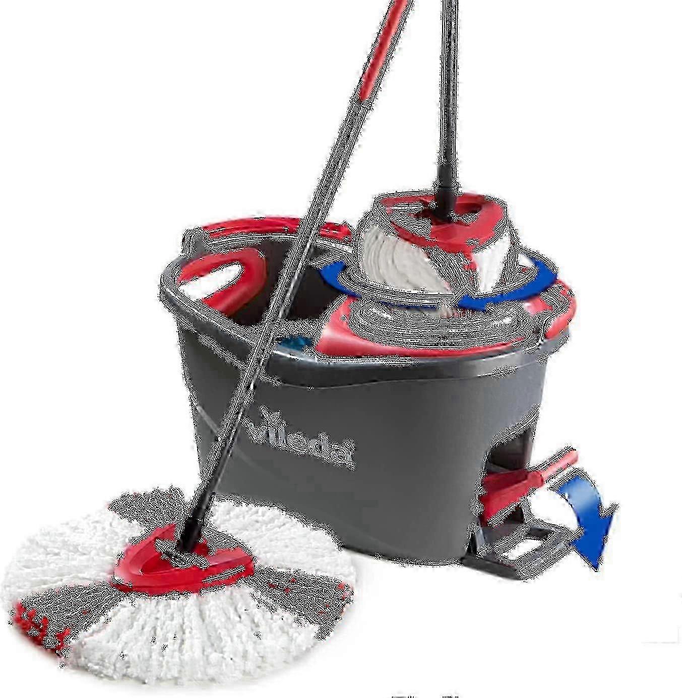 Microfiber Mop Heads, Compatible with Swivel Mops, 2 Pack