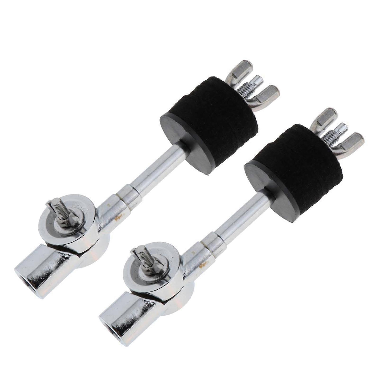Cymbal Stacker Double Pack Adjustable Drum Cymbal Mount Arm with Stable Support for Drum Kit
