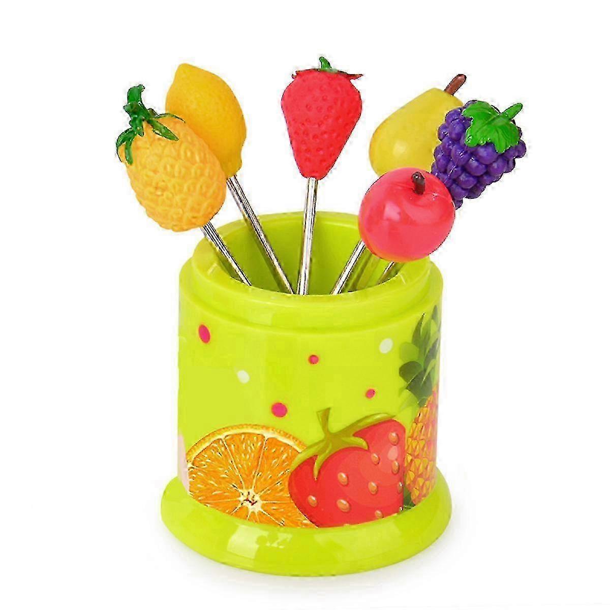 Fruit Shape Stainless Fork Set
