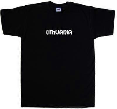 Lithuania Text T-Shirt